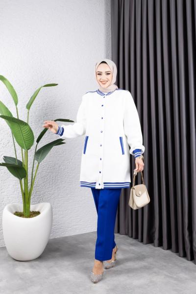 ALANUR ÜÇLÜ TAKIM Saks Mavisi