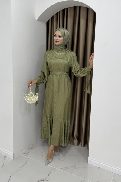 Beril elbise  Yeşil