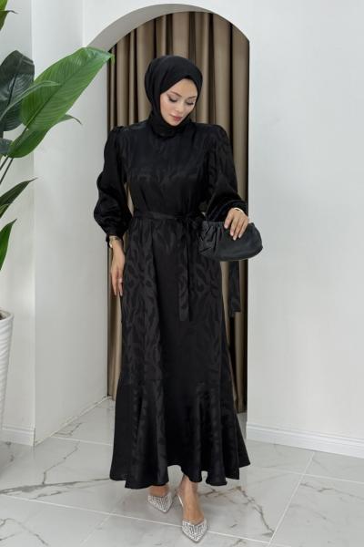 Beril elbise  Siyah