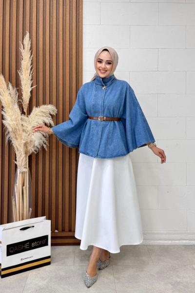 Berna panço Açık Mavi