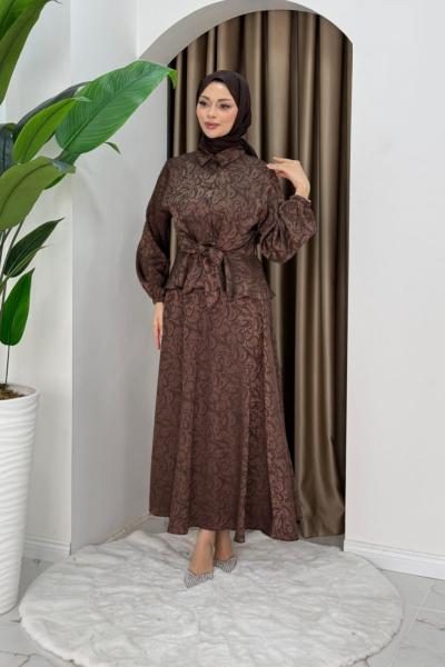 Büşra ikili takım  Kahverengi