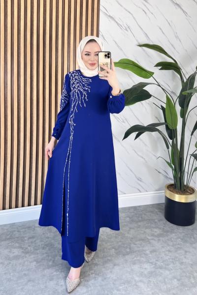 Cansel takım Saks Mavisi