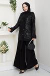 Dilara pantolonlu takım  Siyah