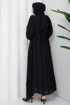 Eda elbise  Siyah