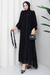Eda elbise  Siyah