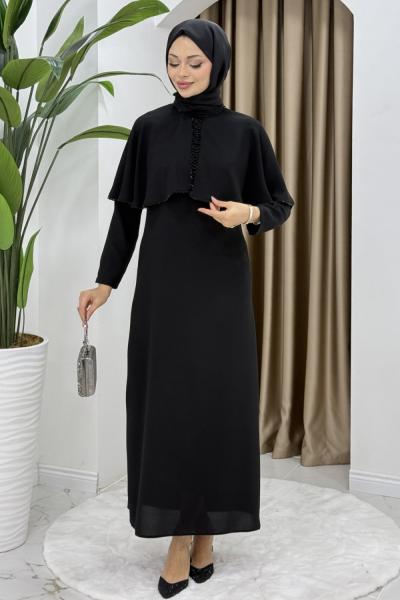 Filiz elbise  Siyah