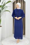 Filiz elbise  Lacivert