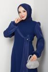 Firüze abiye Lacivert