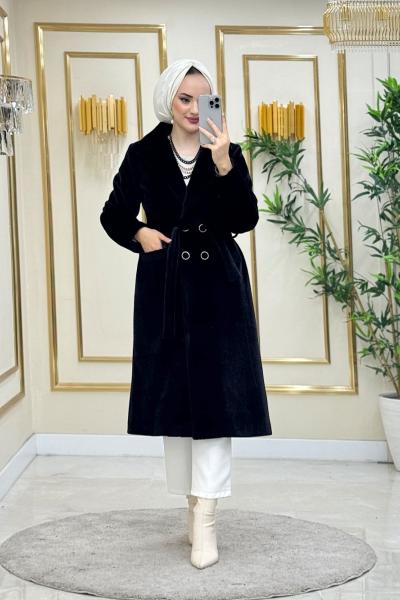 Fox deve tüyü kaban Siyah