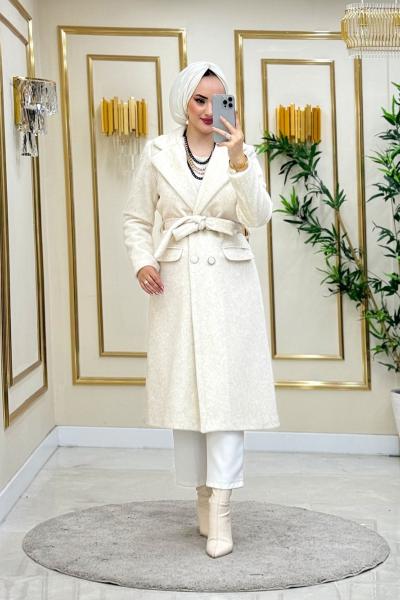 Fox deve tüyü kaban Ekru