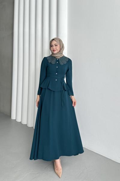 Harika etekli takım Zümrüt