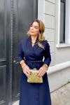 Irmak elbise  Lacivert