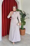 Irmak elbise  Vizon