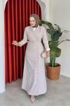 Irmak elbise  Vizon