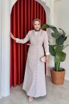 Irmak elbise  Vizon