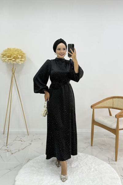 Kardelen elbise Siyah