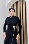 Lavin abiye Siyah