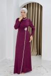 Lavin abiye Bordo