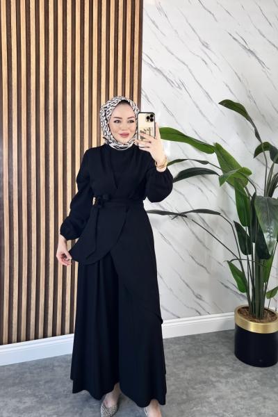 Manolya takım Siyah