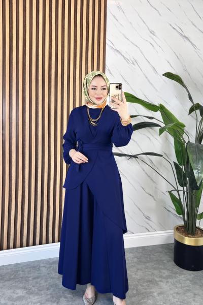 Manolya takım Lacivert