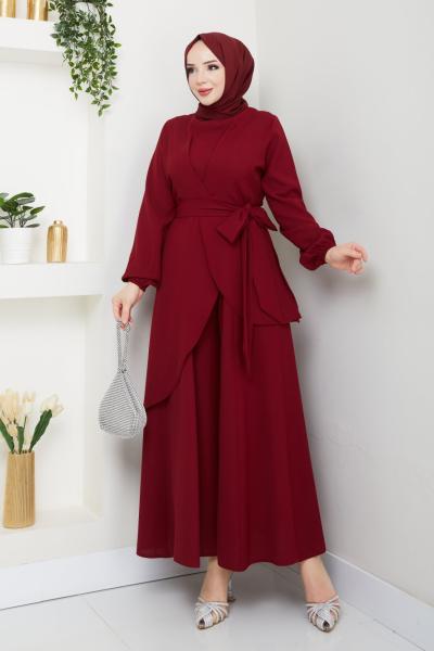 Manolya takım Bordo