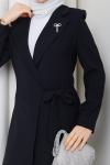 Melodi pantolon ceket takım Siyah