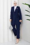 Melodi pantolon ceket takım Lacivert