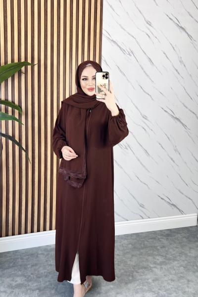 NAMAZ ELBİSESİ  Kahverengi