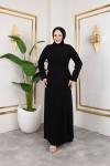 Nur elbise  Siyah