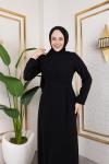 Nur elbise  Siyah