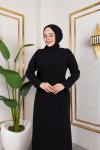 Nur elbise  Siyah