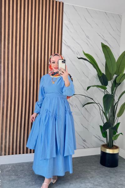 Orkide elbise  Bebe Mavisi