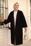 Oversize Kaşe kap  Siyah