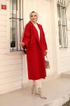 Oversize Kaşe kap  Kırmızı
