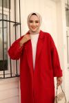 Oversize Kaşe kap  Kırmızı