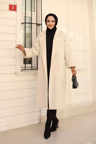 Oversize Kaşe kap  Taş Rengi