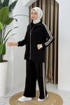 Öznur ikili takım  Siyah