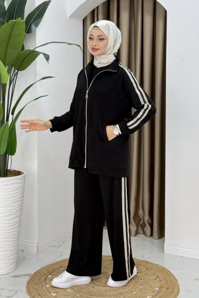 Öznur ikili takım  Siyah