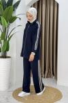 Öznur ikili takım  Lacivert