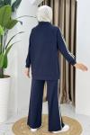Öznur ikili takım  Lacivert