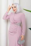 Rezzan abiye elbise  Pembe