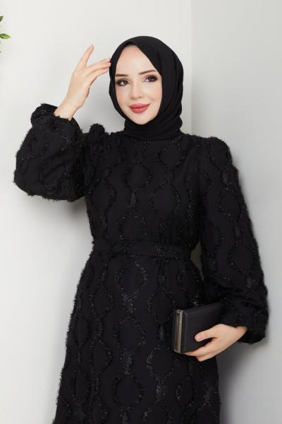 Rümeysa elbise Siyah