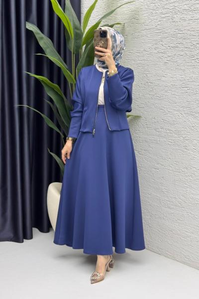 Selen etekli takım  Lacivert