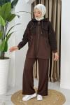 Şerife ikili takım  Kahverengi