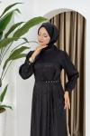 Sibel elbise  Siyah