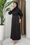Sibel elbise  Siyah