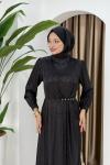 Sibel elbise  Siyah