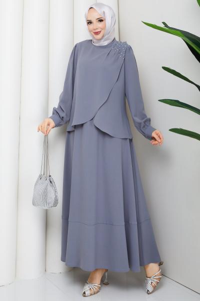 Sultan etekli takım Gri