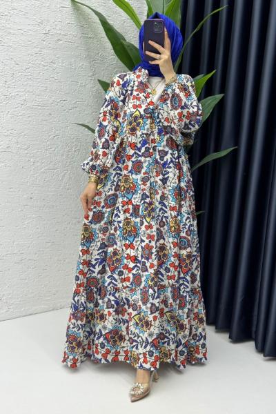 Tanem elbiseyi  Lacivert