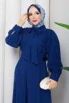 Tilbe tesettür tulum  Mavi